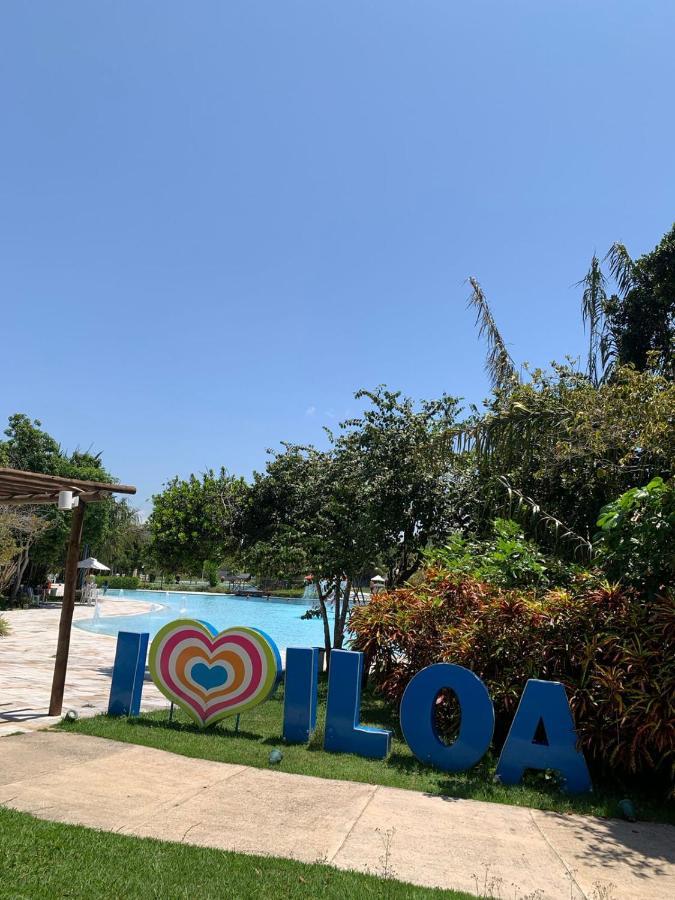 Suíte com varanda no iloa ap13v Barra de São Miguel Exterior foto